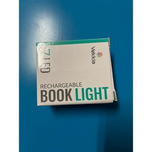 Vekkia Rechargeable Hug Light 4 LED Reading Book Light White